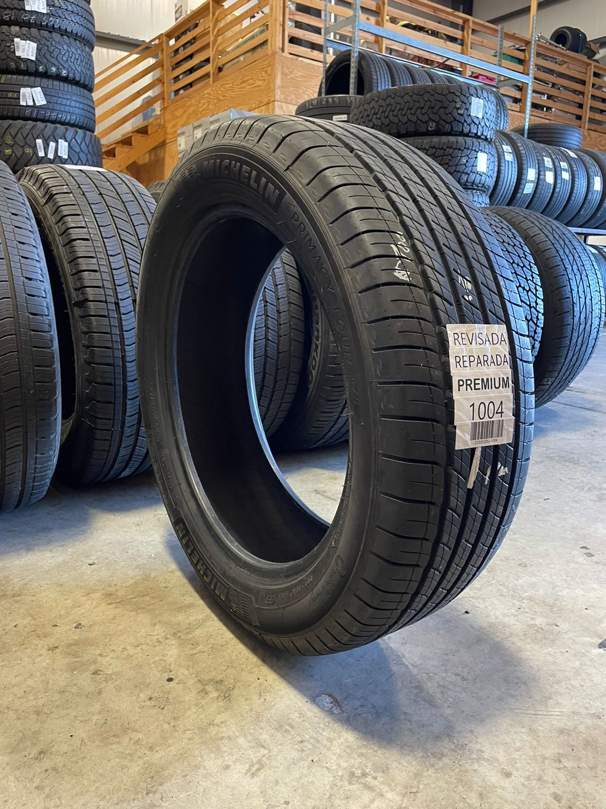 SINGLE 235/55R20 Michelin Primacy Tour A/S 102 SL - Premium Used Tires