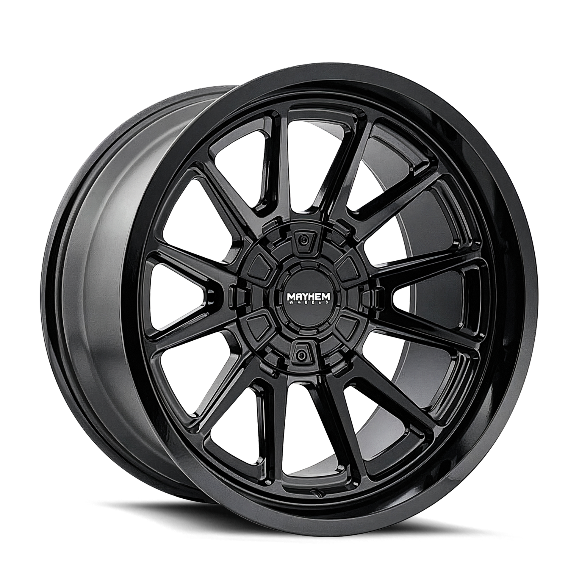 Mayhem 8116 Intrepid - 18x9 0mm 6x135, 6x139.7 Gloss Black Wheel | 8116-8937B