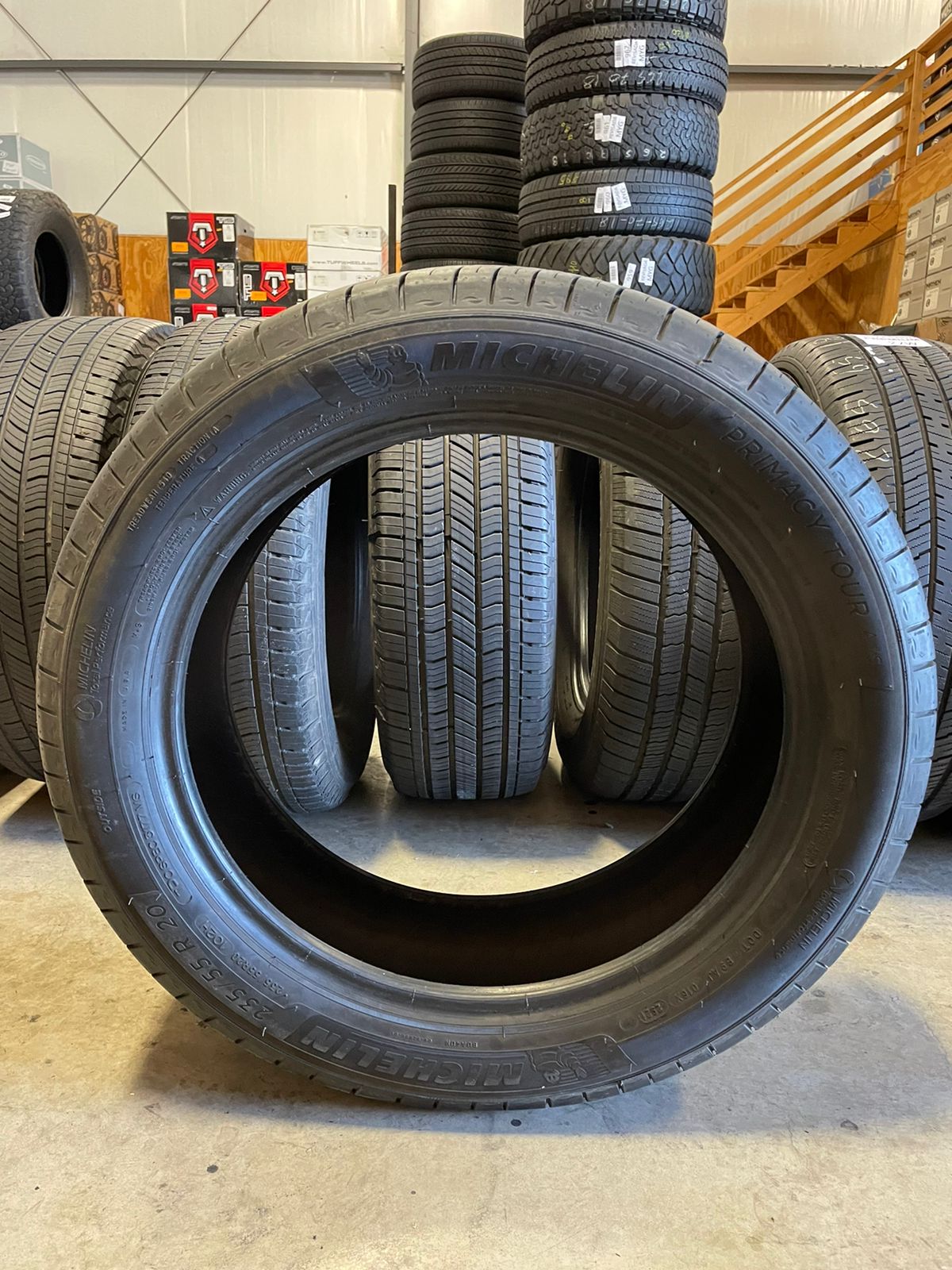 SINGLE 235/55R20 Michelin Primacy Tour A/S 102 SL - Premium Used Tires