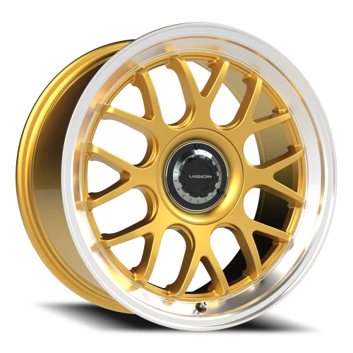 Vision 478 - 18x8.5 +35mm 5x112/5x120 Gold Wheel | 478-8819GOML35