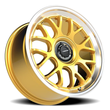 Vision 478 - 18x8.5 +35mm 5x112/5x120 Gold Wheel | 478-8819GOML35