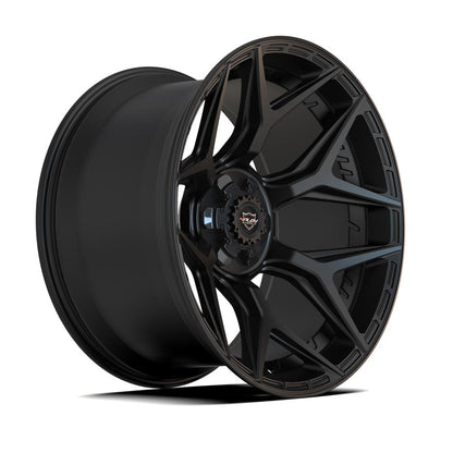 4PLAY Gen3 4P06 20x9 6x5.5 & 6x135mm 0et in Matte Black Wheel