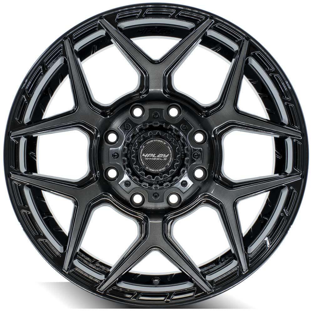4PLAY Gen3 4P06 20x9 8x180mm +0et in Brushed Black