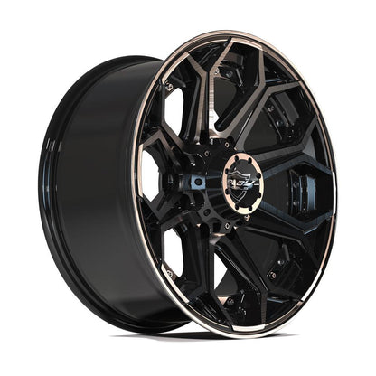 4PLAY Gen2 4P80R 20x9 8x180mm +0et in Brushed Black