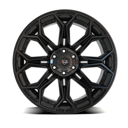 4PLAY Gen3 4P83 20x9 6x5.5 & 6x135mm 0et in Gloss Black Wheel
