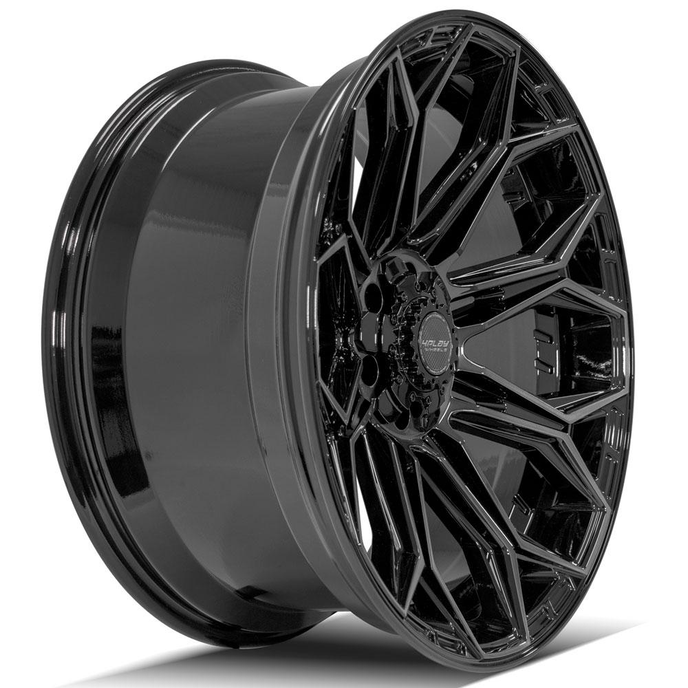 4PLAY Gen3 4P83 22x10 6x5.5 & 6x135mm -18et in Brushed Black Wheel