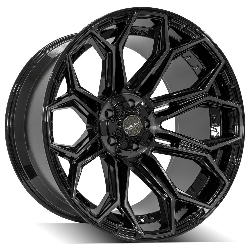 4PLAY Gen3 4P83 22x12 -44 5x127/5x139.7 Brushed Black Wheel