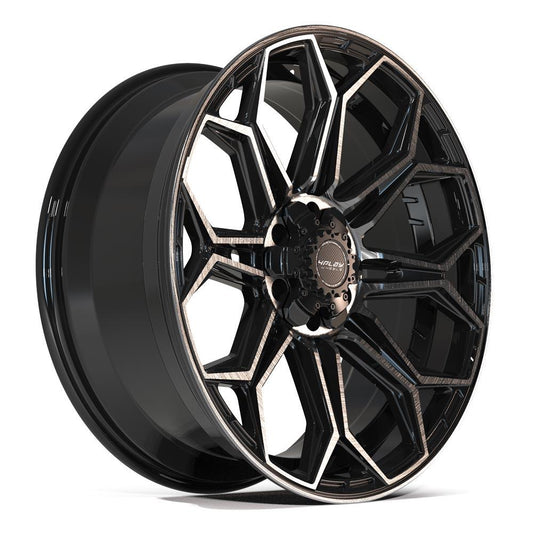 4PLAY Gen3 4P83 24x10 6x135mm & 6x5.5" +18et in Brushed Black
