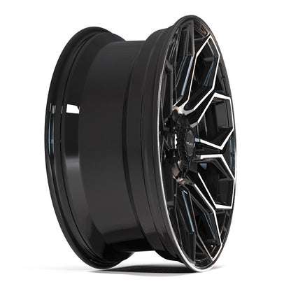 4PLAY Gen3 4P83 24x10 6x135mm & 6x5.5" +18et in Brushed Black