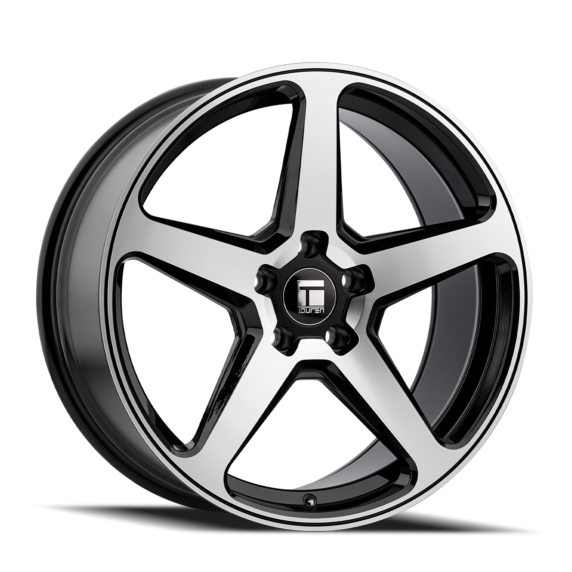 TOUREN TF96 - 20x9 35mm 5x114.3 GLOSS BLACK MACHINED Wheel | 3296-2965MB35