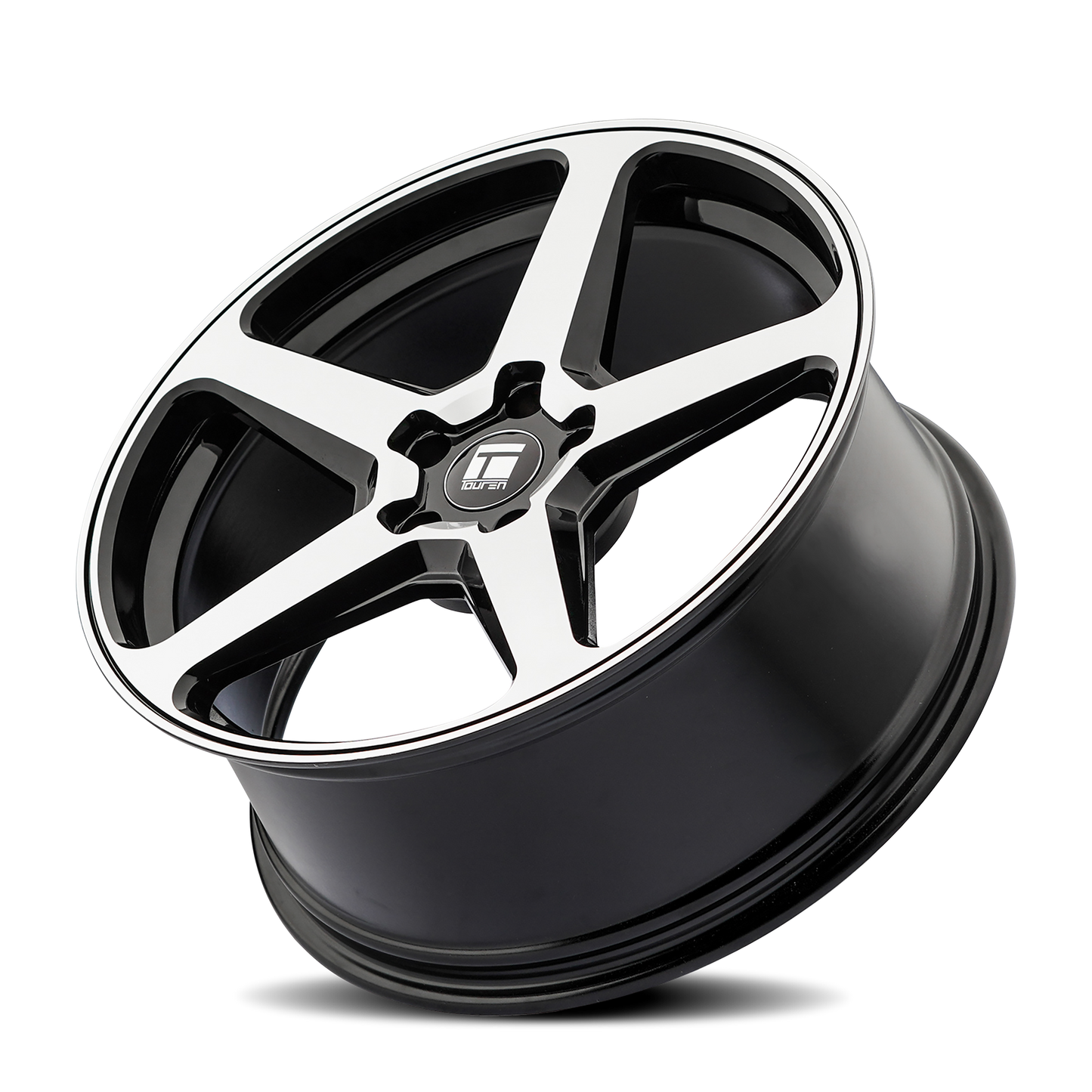 TOUREN TF96 - 20x9 35mm 5x112 GLOSS BLACK MACHINED Wheel | 3296-2945MB35