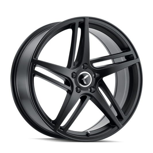Kraze KR195 Milano - 18x8 40mm 5x120 Satin Black Wheel | KR195-8812B40