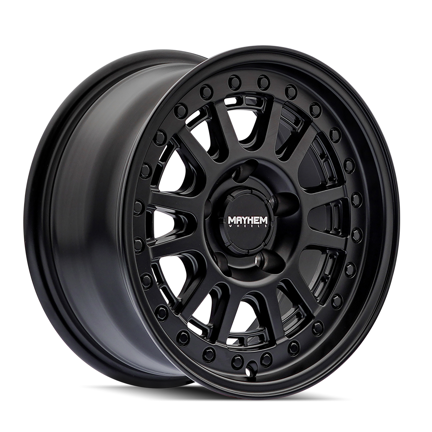 Mayhem 8305 Compass - 15x7 -6mm 5x100 Matte Black Wheel | 8305-5744MB