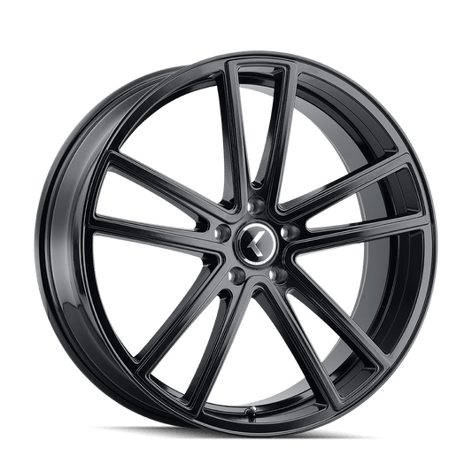 Kraze KR190 Lusso - 22x8.5 38mm 5x112 Gloss Black Wheel | KR190-22845GB38