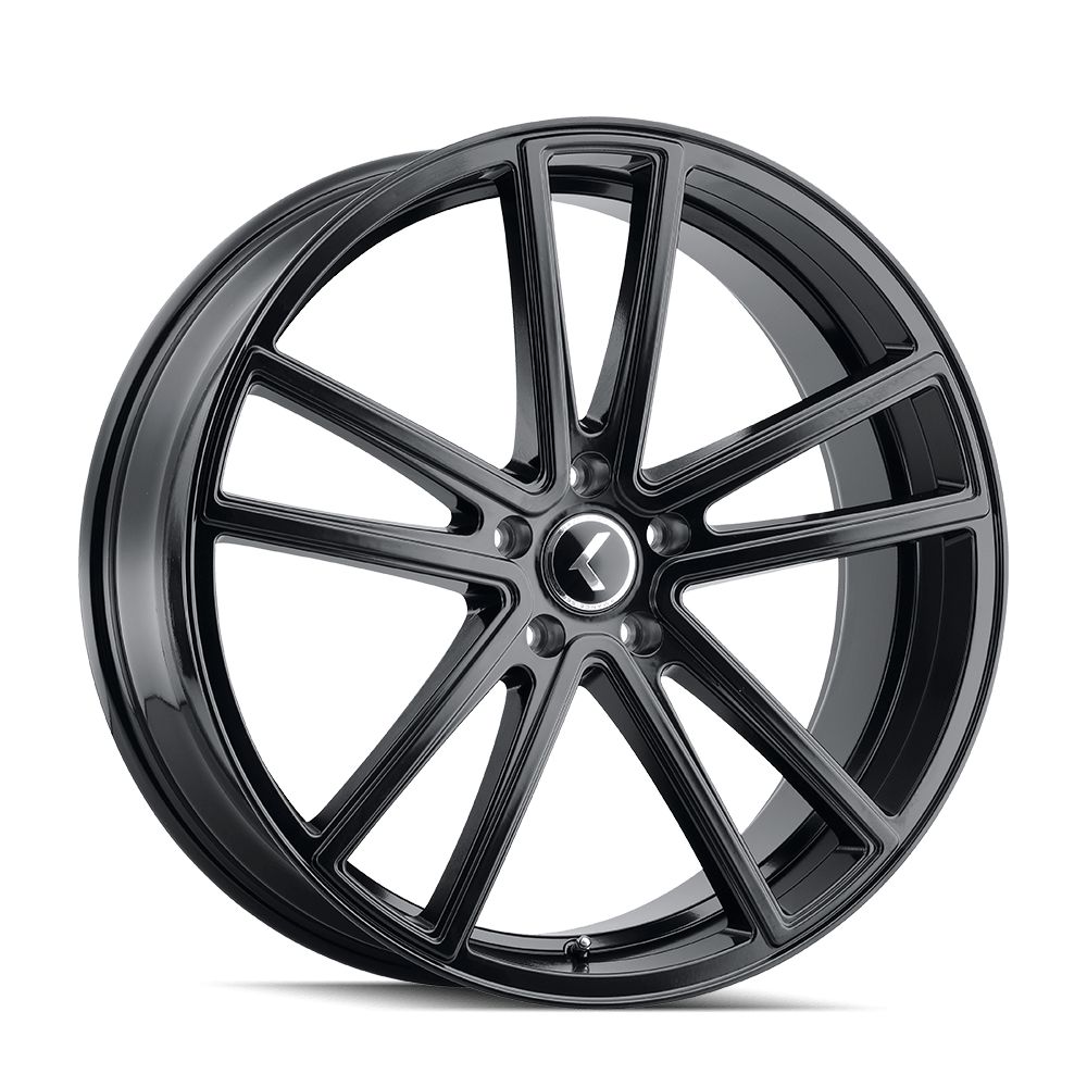 Kraze KR190 Lusso - 22x9 30mm 6x135 Gloss Black Wheel | KR190-22936GB30
