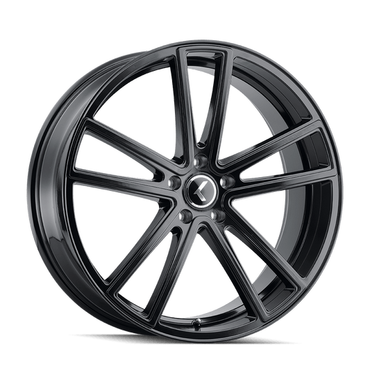 Kraze KR190 Lusso - 22x9 30mm 6x135 Gloss Black Wheel | KR190-22936GB30