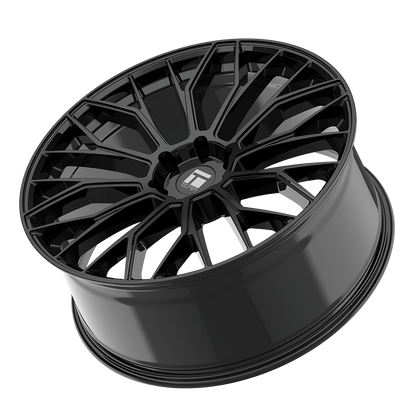 TOUREN TR08 - 22x9 20mm 6x139.7 GLOSS BLACK Wheel | 3208-22983GB20