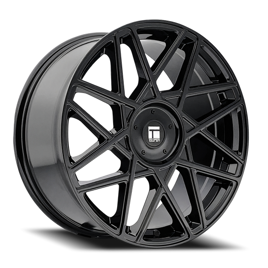 Touren TR66 - 17x8 35mm 5x108, 5x114.3 Gloss Black Wheel | 3266-7814GB35