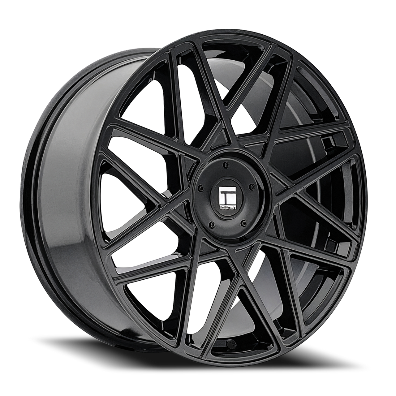 Touren TR66 - 18x8 35mm 5x108, 5x114.3 Gloss Black Wheel | 3266-8814GB35