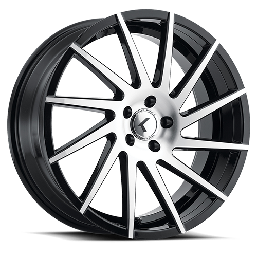 Kraze KR181 Spinner - 18x8 40mm 5x114.3 Machined Wheel | KR181-8865M40