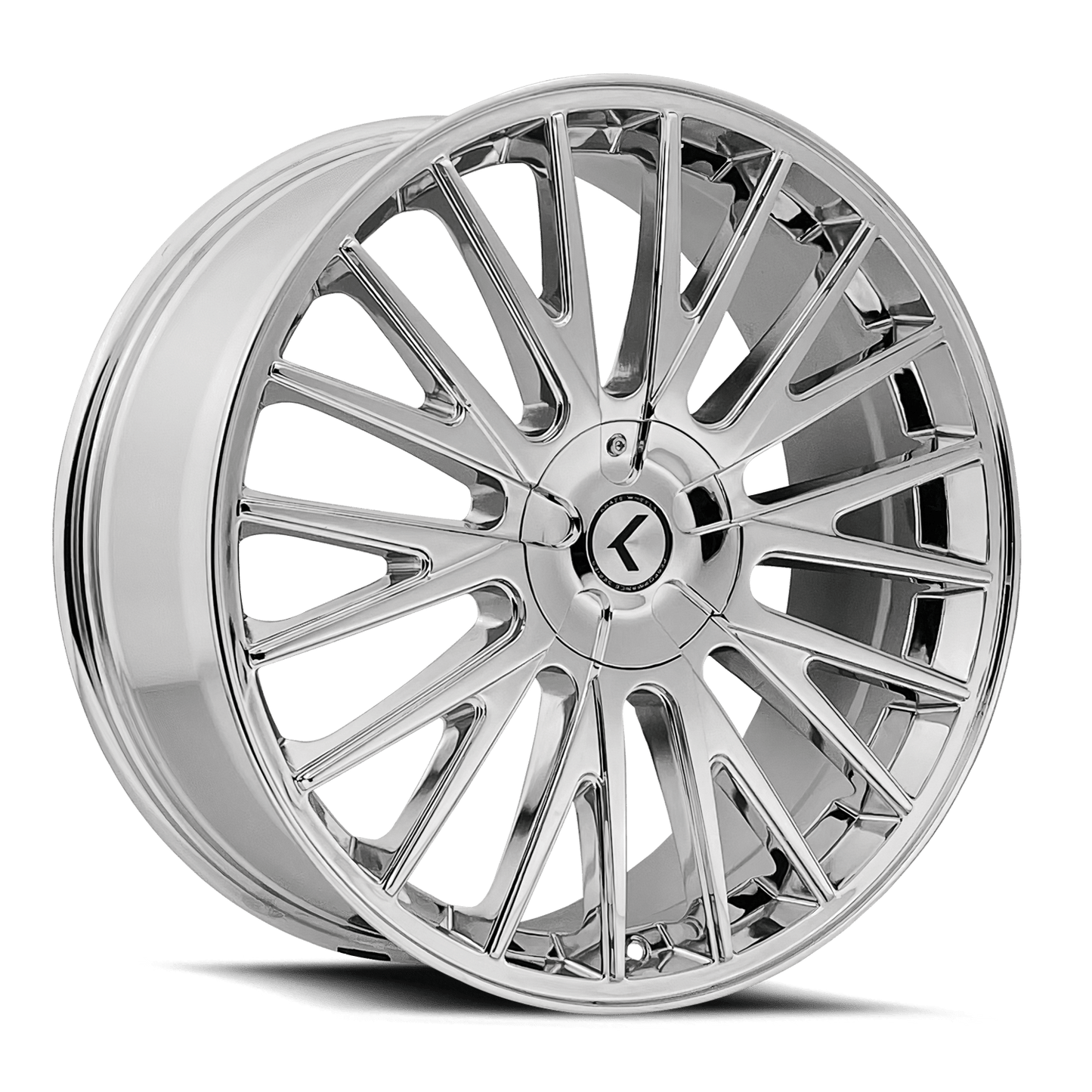 Kraze KR185 Double Down - 20x8 38mm 5x114.3 Chrome Wheel | KR185-2814C38