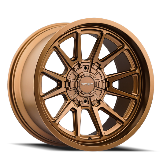 Mayhem 8116 Intrepid - 20x9 0mm 5x127, 5x139.7 Matte Bronze Wheel | 8116-2952MZ
