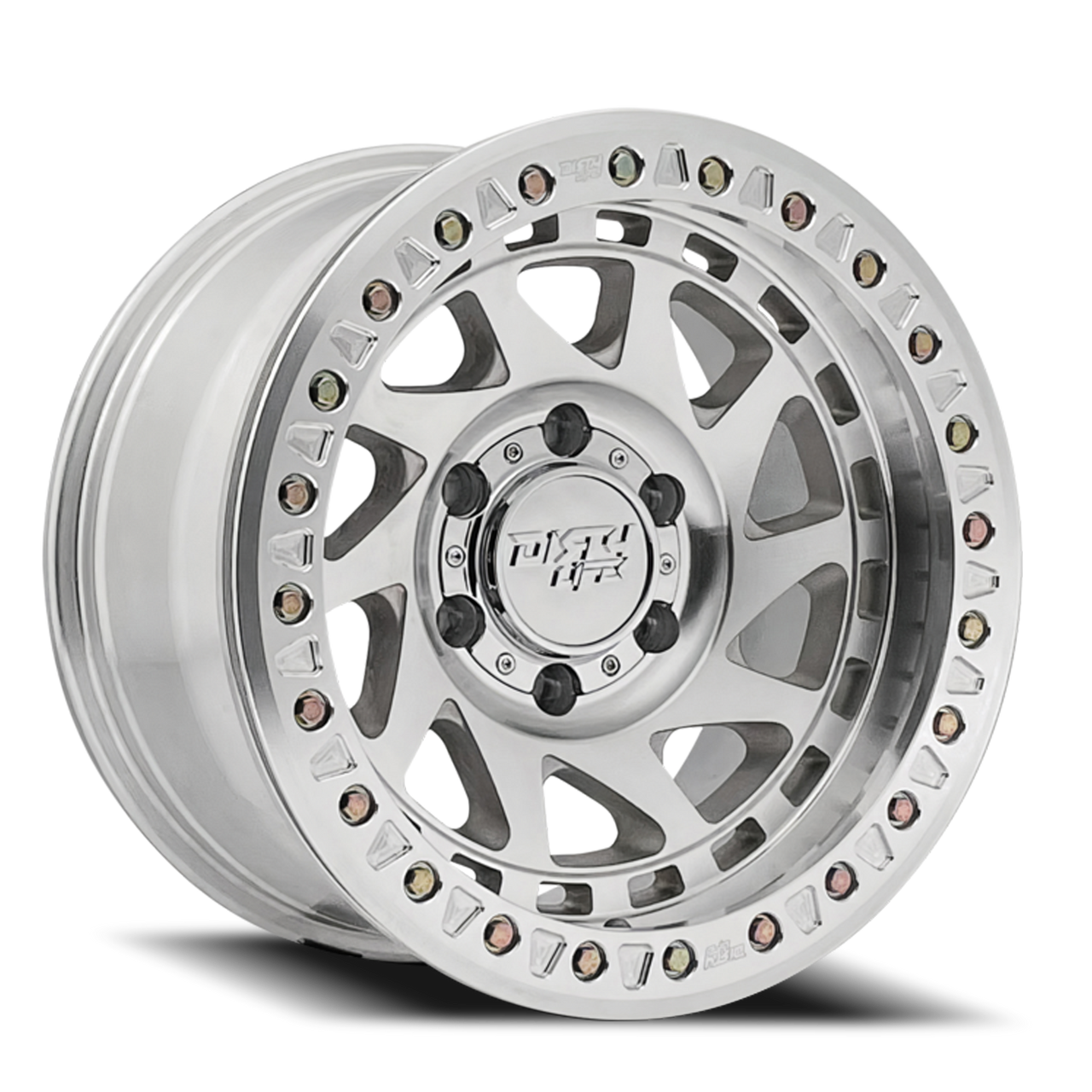 Dirty Life 9313 Enigma Race - 17x9 -12mm 6x135 Machined Wheel | 9313-7936M12