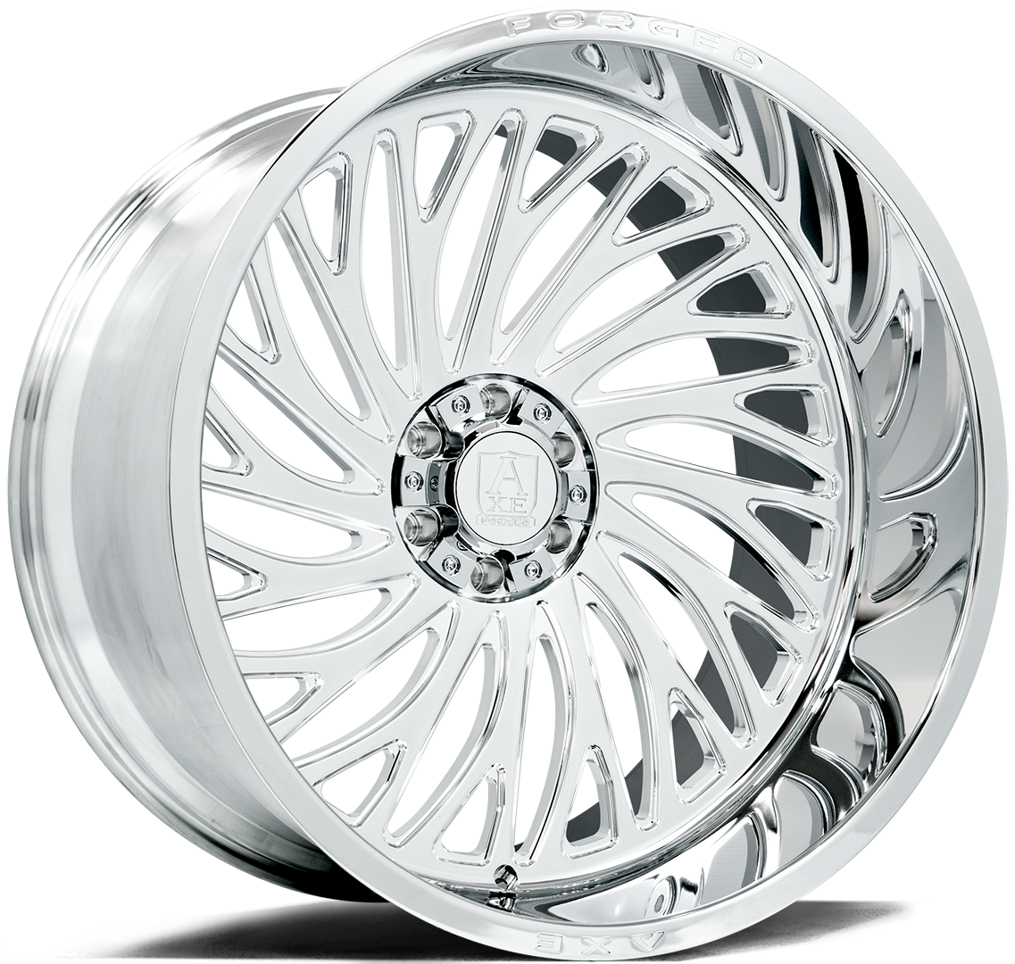 AXE AF10 Forged (right) 22x12 -44 8x180 FULLY POLISHED