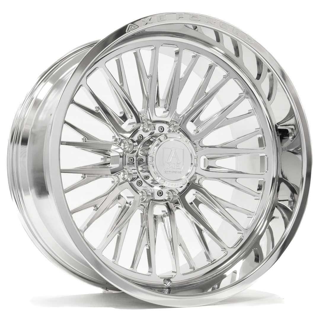 AXE AF14 Lex Forged 24x12 -44 8x170 FULLY POLISHED