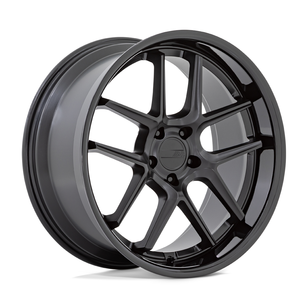 American Racing AR942 BISHOP - 20x11 -6mm 5x115 MATTE BLACK W/ GLOSS BLACK LIP Wheel | AR942MB20111506N