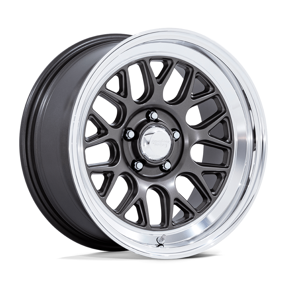 AMERICAN RACING VINTAGE VN516 G-FORCE 18x8 0 5x120.65 MATTE ANTHRACITE W/ DC-LIP