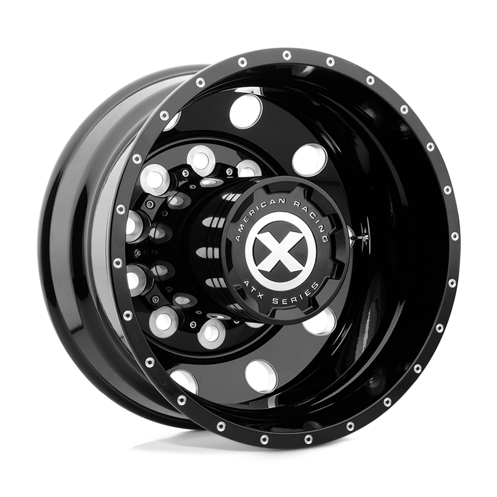 Atx AO405 TREX - 22.5x9 10x285.75 GLOSS BLACK MILLED Wheel | AO40522910302