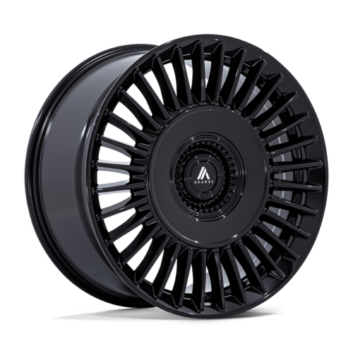 ASANTI BLACK AB040 TIARA 20X9 27 5X112/5X120 GLOSS BLACK