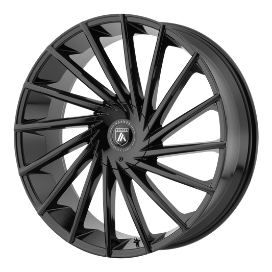 Asanti Black ABL-18 MATAR - 28x10 25mm 5x130 Gloss Black Wheel | ABL18-28103625GB