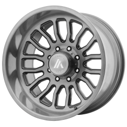 Asanti Off Road AB815 WORKHORSE - 20x10 -12mm 5x127 Titanium Brushed Wheel | AB815-201050TB12N