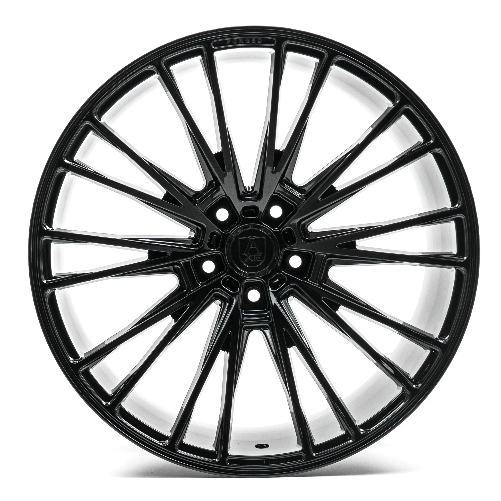 AXE CF2 22x9 25 5x110 GLOSS BLACK