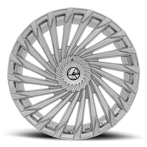 AZARA AZA-501 22X9.5 15 5X115/5X120 NANO CHROME