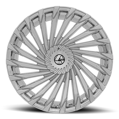 AZARA AZA-501 22X9.5 25 6X135/6X139.7 NANO CHROME