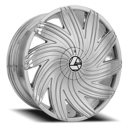 AZARA AZA-502 20X8.5 35 5X112/5X114.3 NANO CHROME