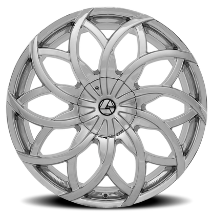 AZARA AZA-504 28X9.5 25 6X135/6X139.7 CHROME