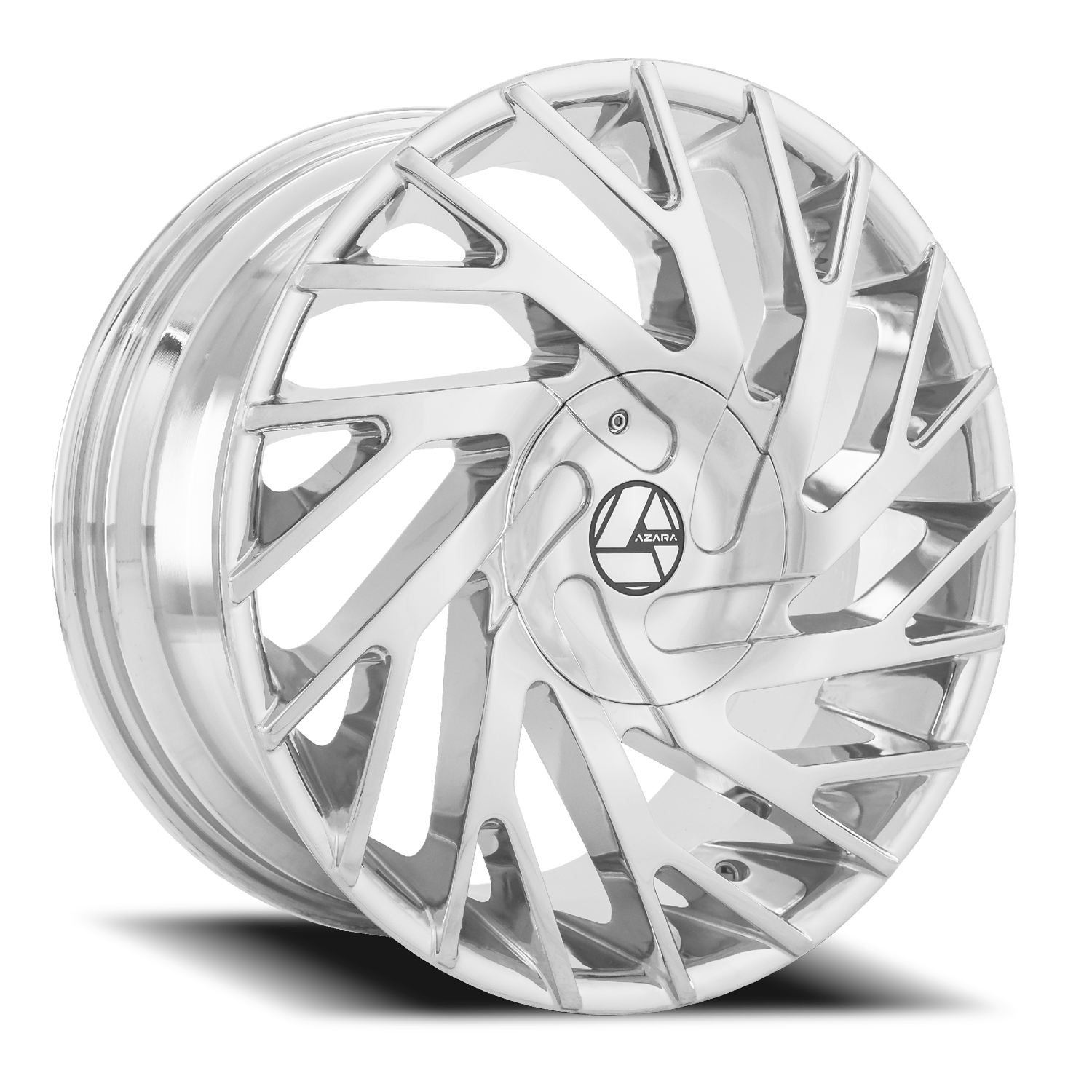 Azhar 585 AZARA AZA-505 28X9.5 25 6X135/6X139.7 CHROME – Wheels Below Retail