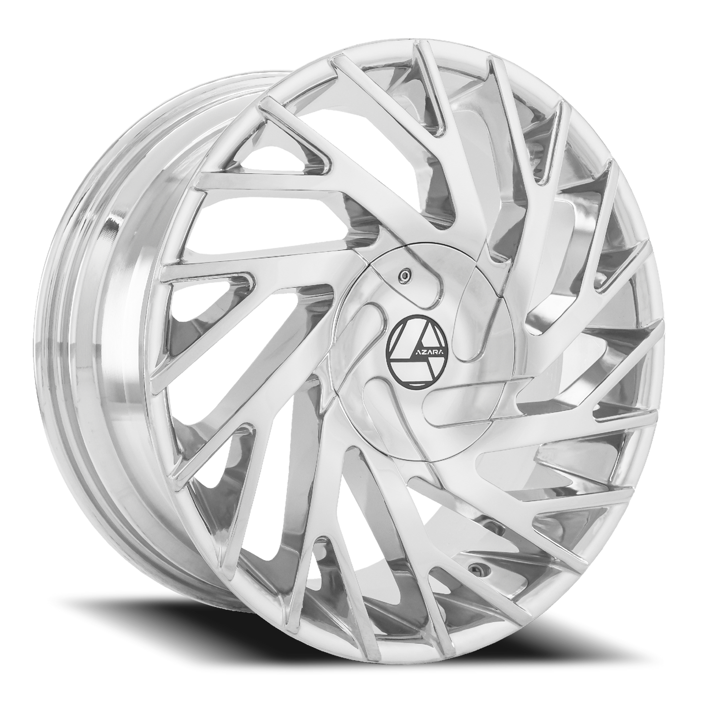 AZARA AZA-505 22X9.5 15 5X115/5X120 NANO CHROME