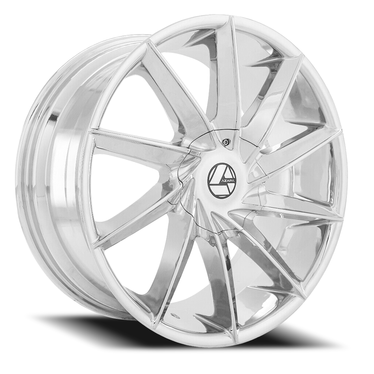 AZARA AZA-506 22X9.5 15 5X115/5X139.7 NANO CHROME