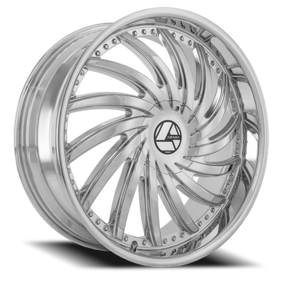 AZARA AZA-508 22X8.5 38 5X114.3/5X120 NANO CHROME