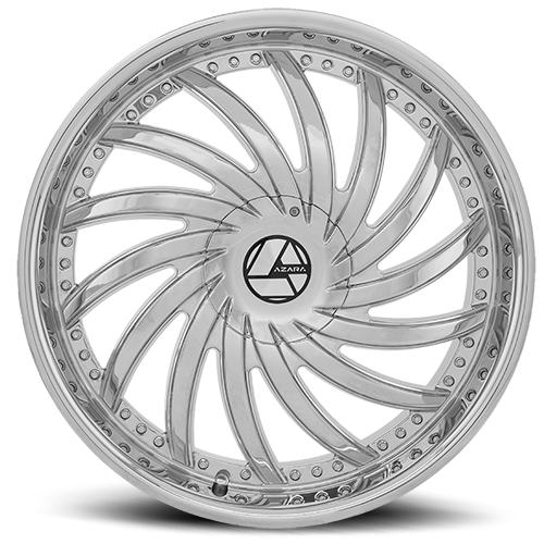 AZARA AZA-508 22X9.5 15 5X115/5X120 NANO CHROME