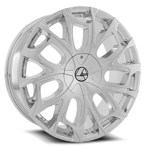 AZARA AZA-512 22X8.5 38 5X112/5X114.3 CHROME