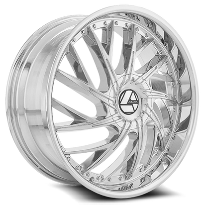 AZARA AZA-516 22X9.5 15 5X115/5X120 NANO CHROME