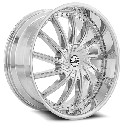 AZARA AZA-517 24X9 35 5X115/5X120 CHROME