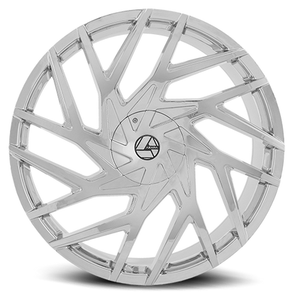 AZARA AZA-518 22X8.5 38 5X114.3/5X120 NANO CHROME