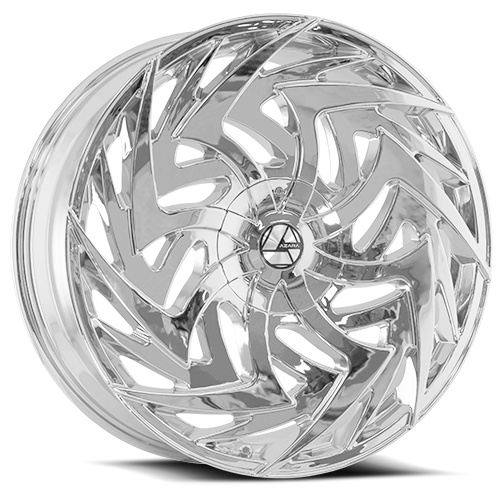 AZARA AZA-520 22X9.5 15 5X115/5X120 NANO CHROME
